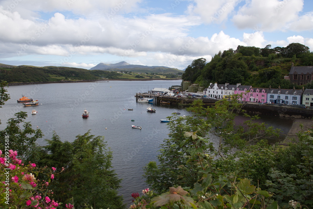 Fototapeta premium Portree Harbour
