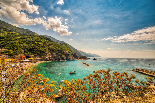 scenic view of Cinque Terre