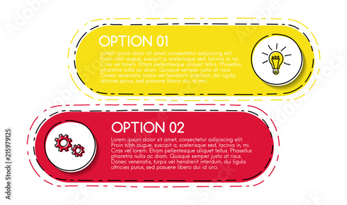 Layout of infograph with hand drawn business icons. Vector.