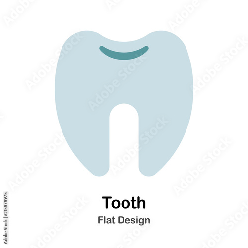 Tooth Flat Illustration