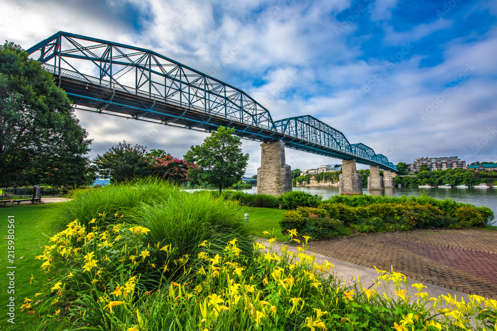 Fototapeta premium Downtown Chattanooga Tennessee TN USA