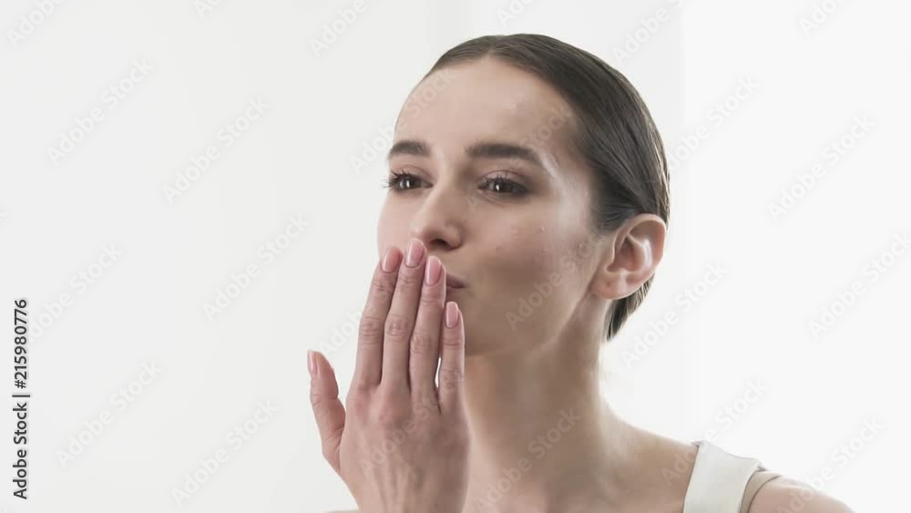 Air Kiss. Portrait Of Beautiful Smiling Woman Sending Kiss Air Kiss. Portrait Of Beautiful Smiling Woman Sending Kiss