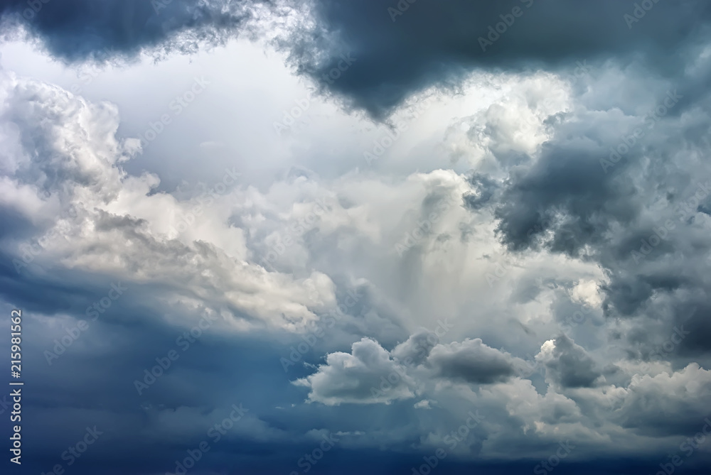 Beautiful rain clouds. Beautiful cloudy sky Beautiful rain clouds. Beautiful cloudy sky