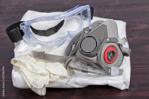 Tablou pe pânză Personal protective equipment to paint