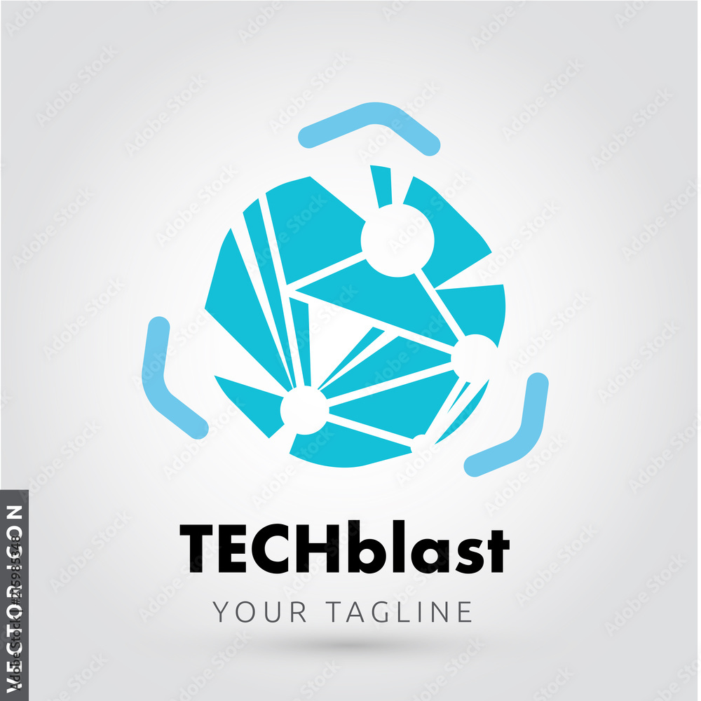 Abstract Tech Logo/Icon