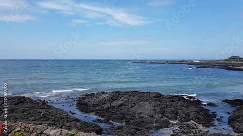 Jeju Island Beach - time lapse, Republic of Korea