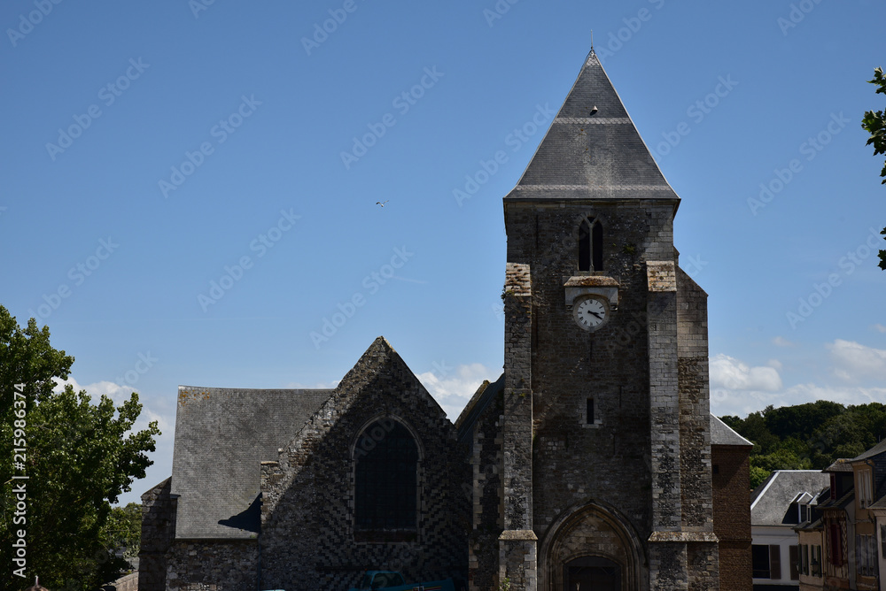 Eglise de Saint-Valery-sur-Somme, France