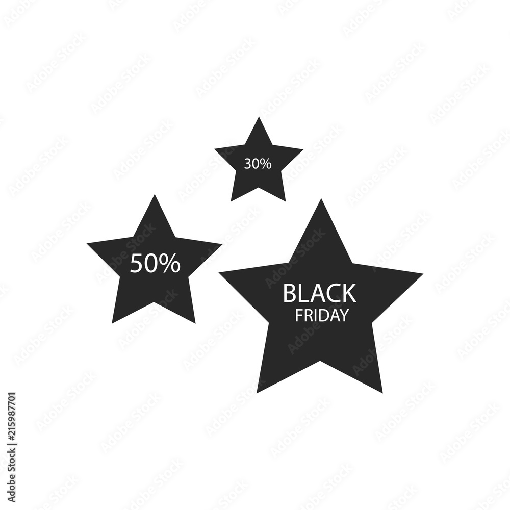 Black friday. Big sales. Trendy, modern poster to advertise your goods. Vector illustration Black friday. Big sales. Trendy, modern poster to advertise your goods. Vector illustration