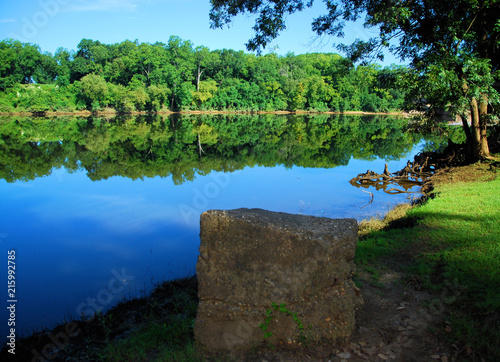 The Coosa / The Coosa River in Wetumpka, Alabama photo