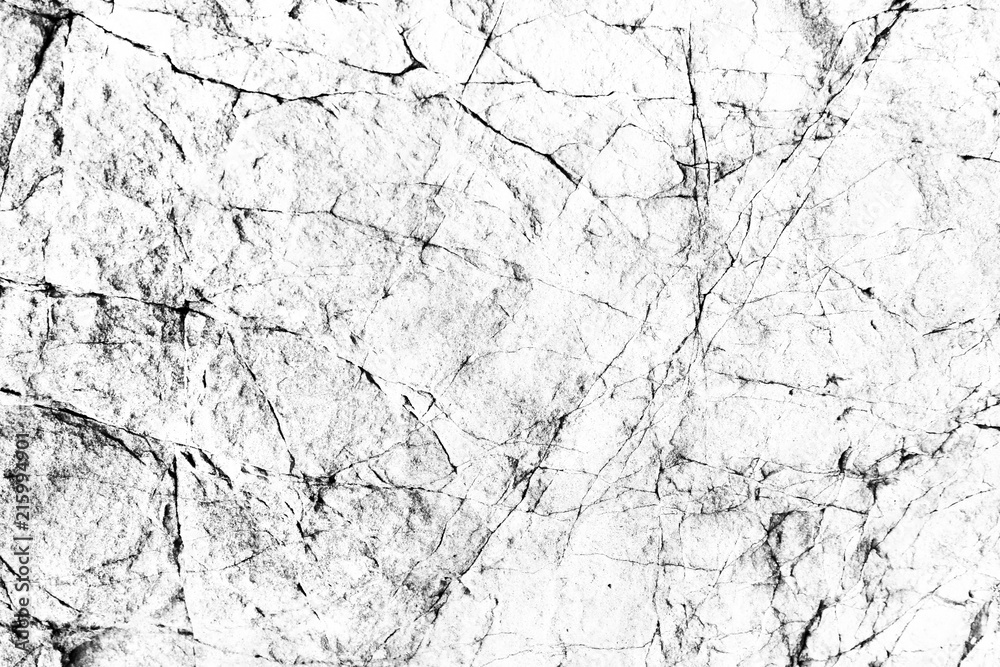 Vintage white light Rock texture and surface background. Cracked and ...