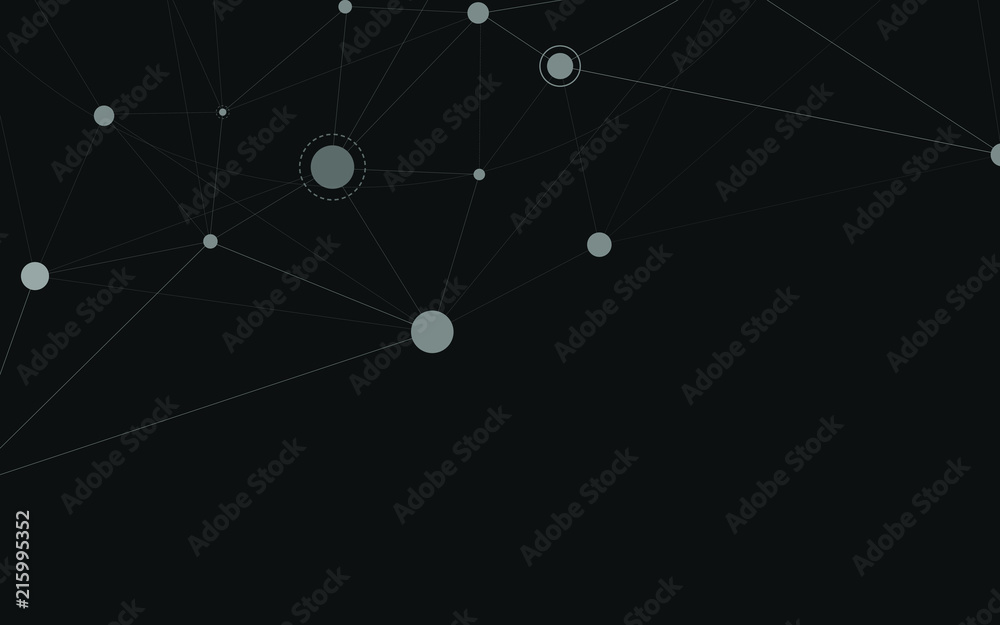 Abstract Black Networks Background Abstract Black Networks Background