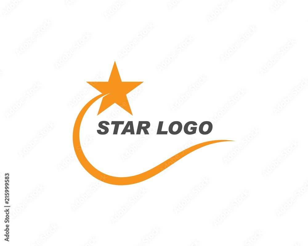 Obraz premium Star Logo Template