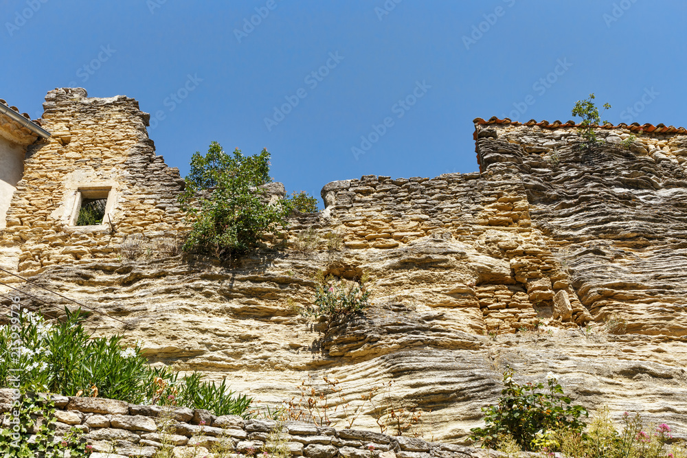 The beautiful villages of Provence. Gordes. France.