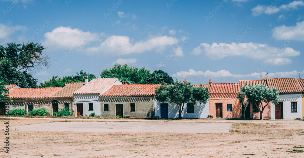 Obraz premium The village of San Salvadore