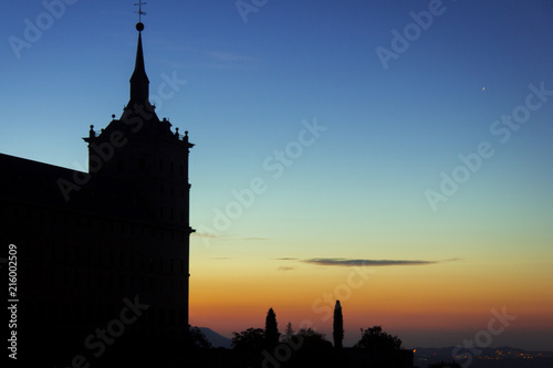 Sunrise Royal Monastery of the Escorial (ID: 216002509)