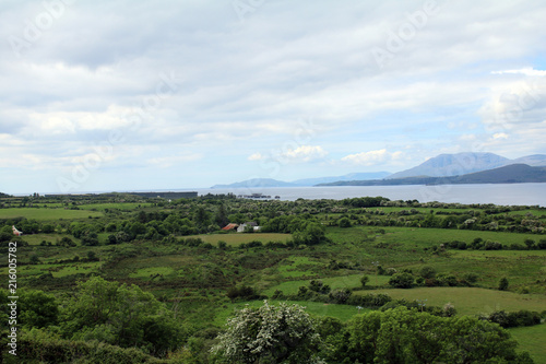 Summer afternoon on Whiddy Island Bantry West Cork ireland photo