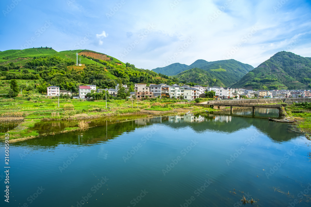 The beautiful landscape of Qiandao Lake in Hangzhou