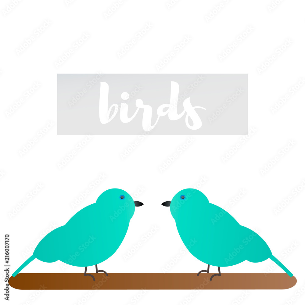 Vector illustration of of sparrows Vector illustration of of sparrows