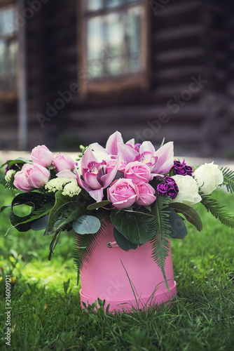 Beauty bouquet of different...