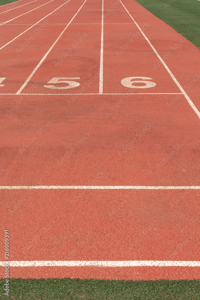  Grass soccer field and track