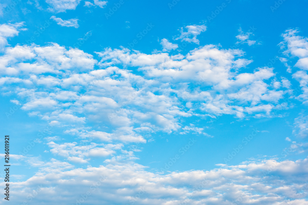Beautiful cirrus clouds against the blue sky Beautiful cirrus clouds against the blue sky