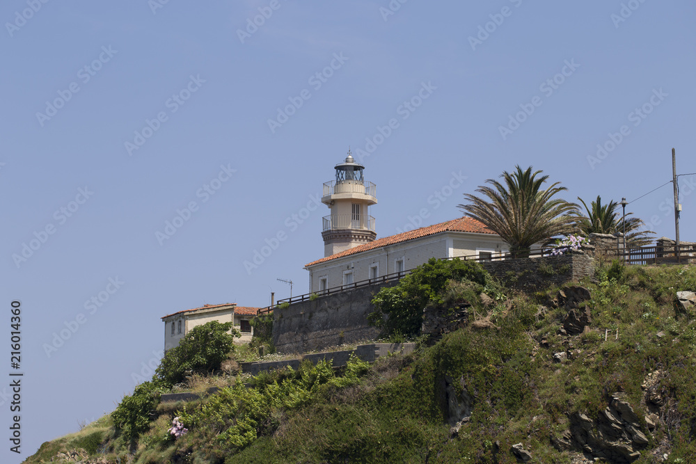 Cudillero's lighthouse
