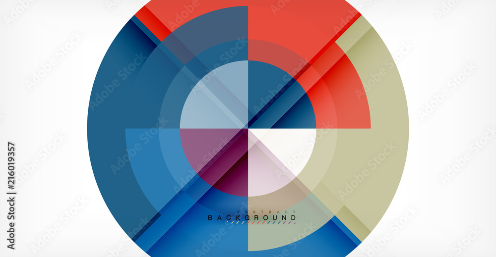 Vector circle abstract background Vector circle abstract background