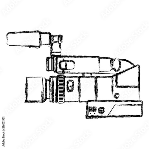 grunge video camera recorder equipment technology