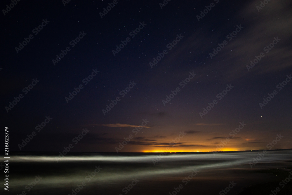 Fototapeta premium Stars Over the Ocean
