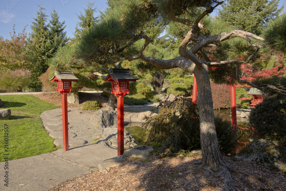 Japanese garden in Tacoma Washington Japanese garden in Tacoma Washington