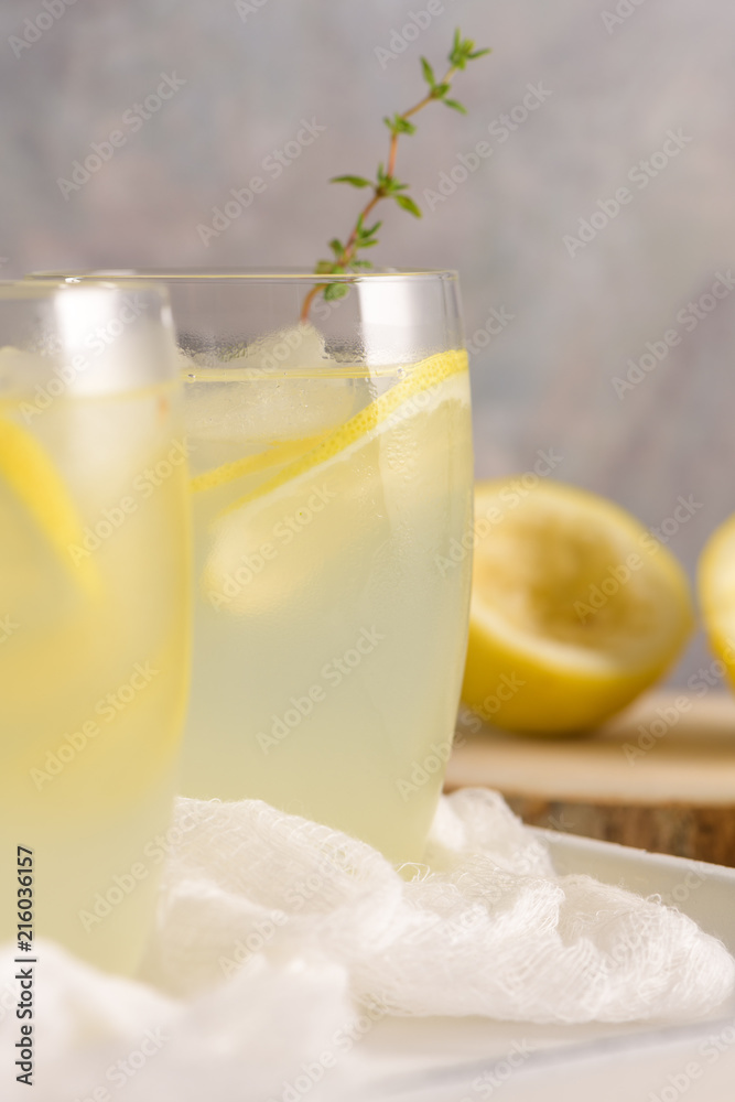 Cold lemonade