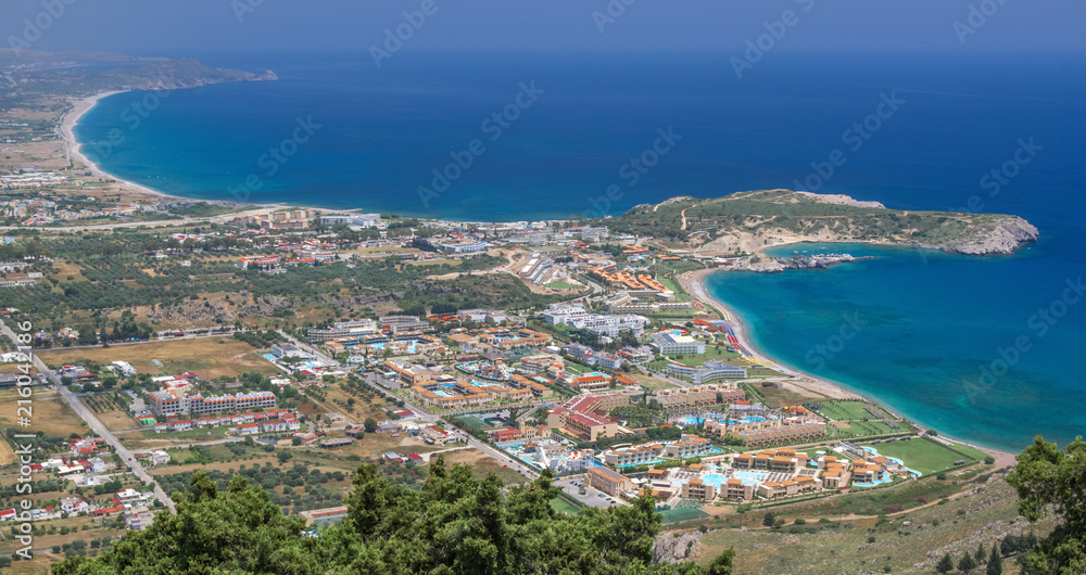 Fototapeta premium Faliraki Beach