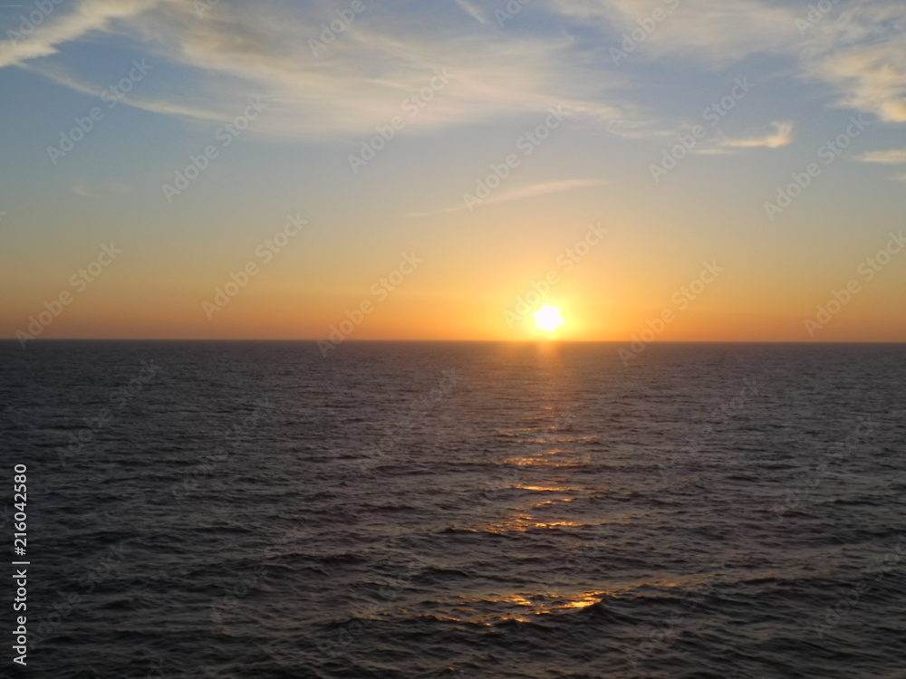 Sonnenuntergang Ostsee