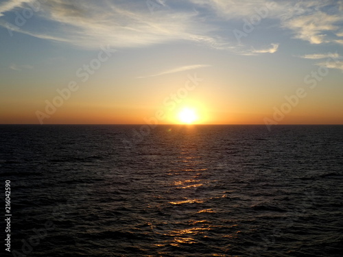 Sonnenuntergang Ostsee