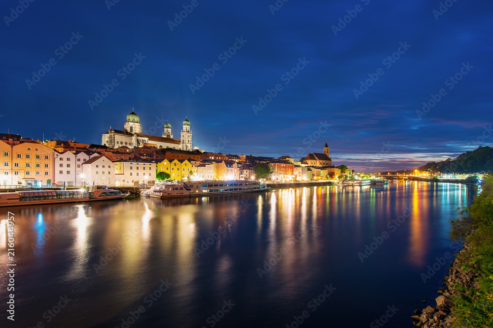 Passau bei Nacht - Passau Night