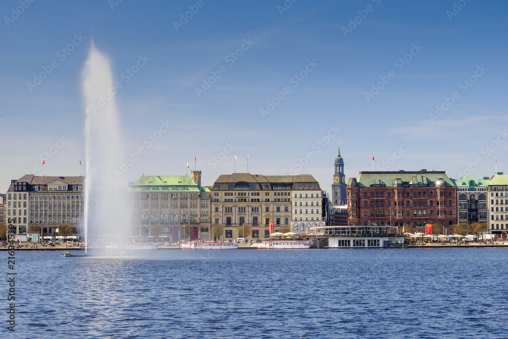 Hamburger Binnenalster Hamburger Binnenalster