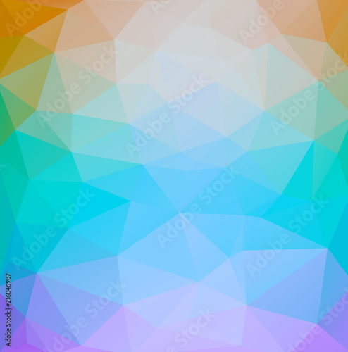 Square retro color Abstract triangle background