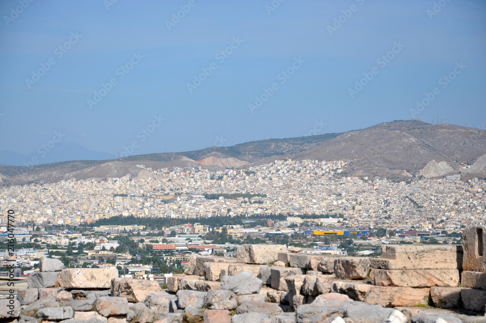 Athens skyline 