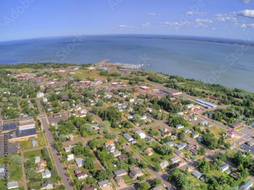 Washburn, Wisconsin is a small Town on Lake Superior's South Shore photo