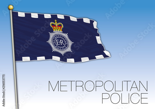 Metropolitan Police flag, United Kingdom