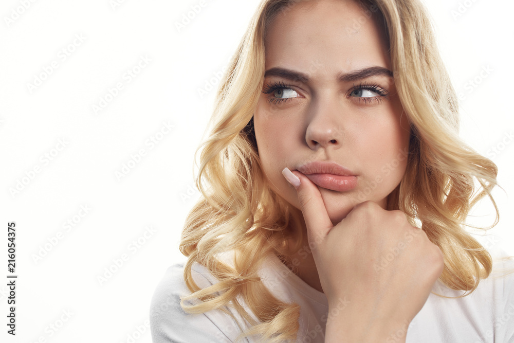 the woman thought