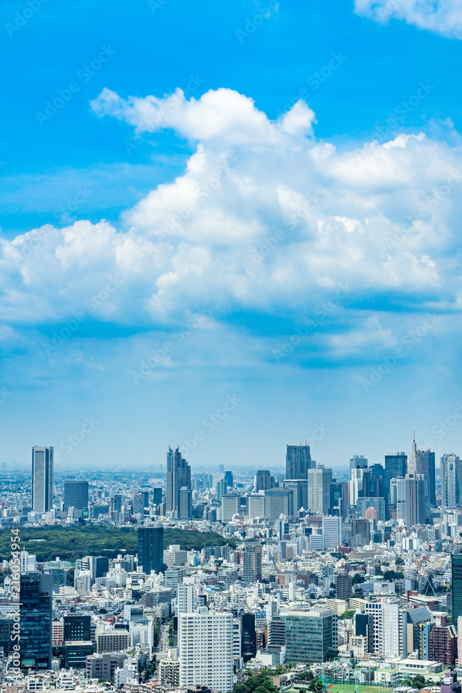 都市風景　東京　新宿副都心