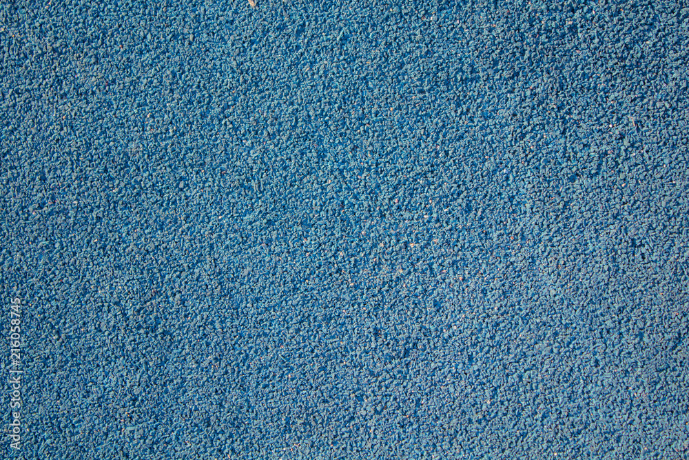 light blue rubber texture cover ground for child playgrounds.