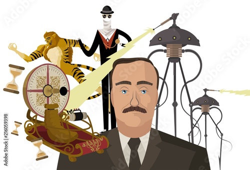 great science fiction retro writer