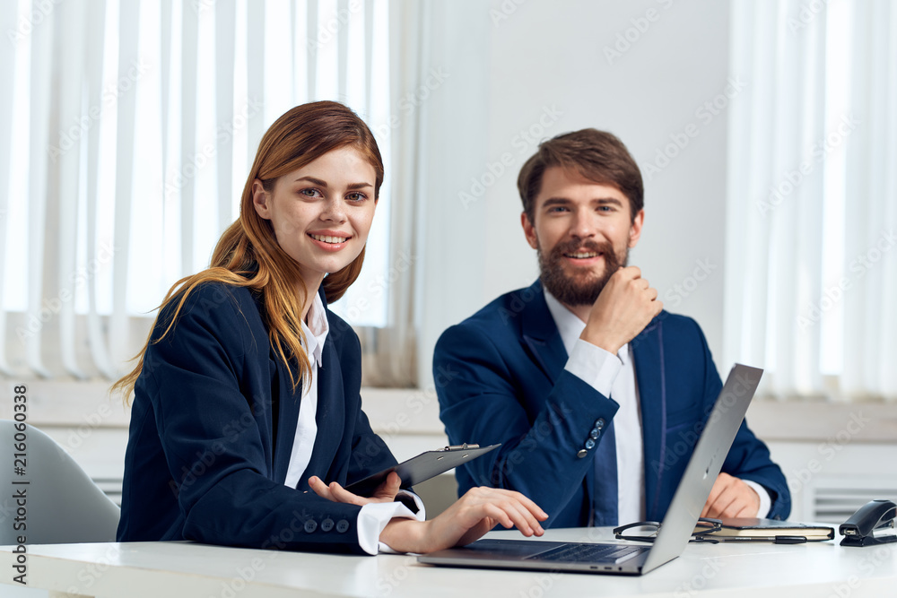 businesswoman working in office businesswoman working in office