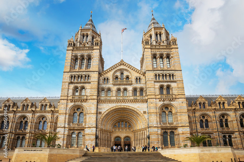 The Natural History Museum in London, UK