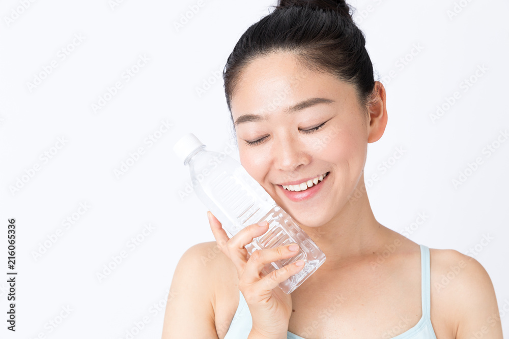 portrait of attractive asian woman beauty image on white background portrait of attractive asian woman beauty image on white background