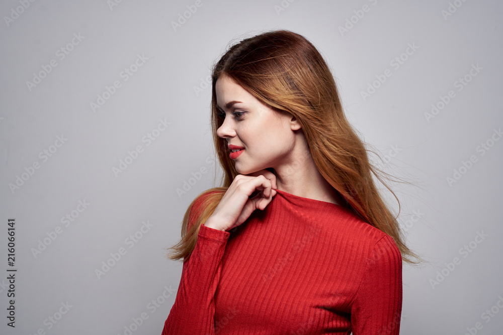 woman beautiful smile woman beautiful smile
