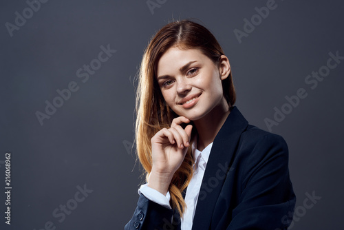 business woman smiling portrait