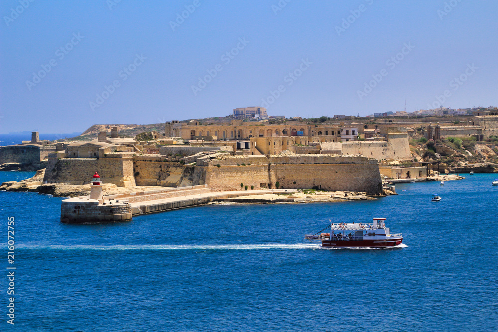 The Grand Harbour Port of Valletta, Malta The Grand Harbour Port of Valletta, Malta